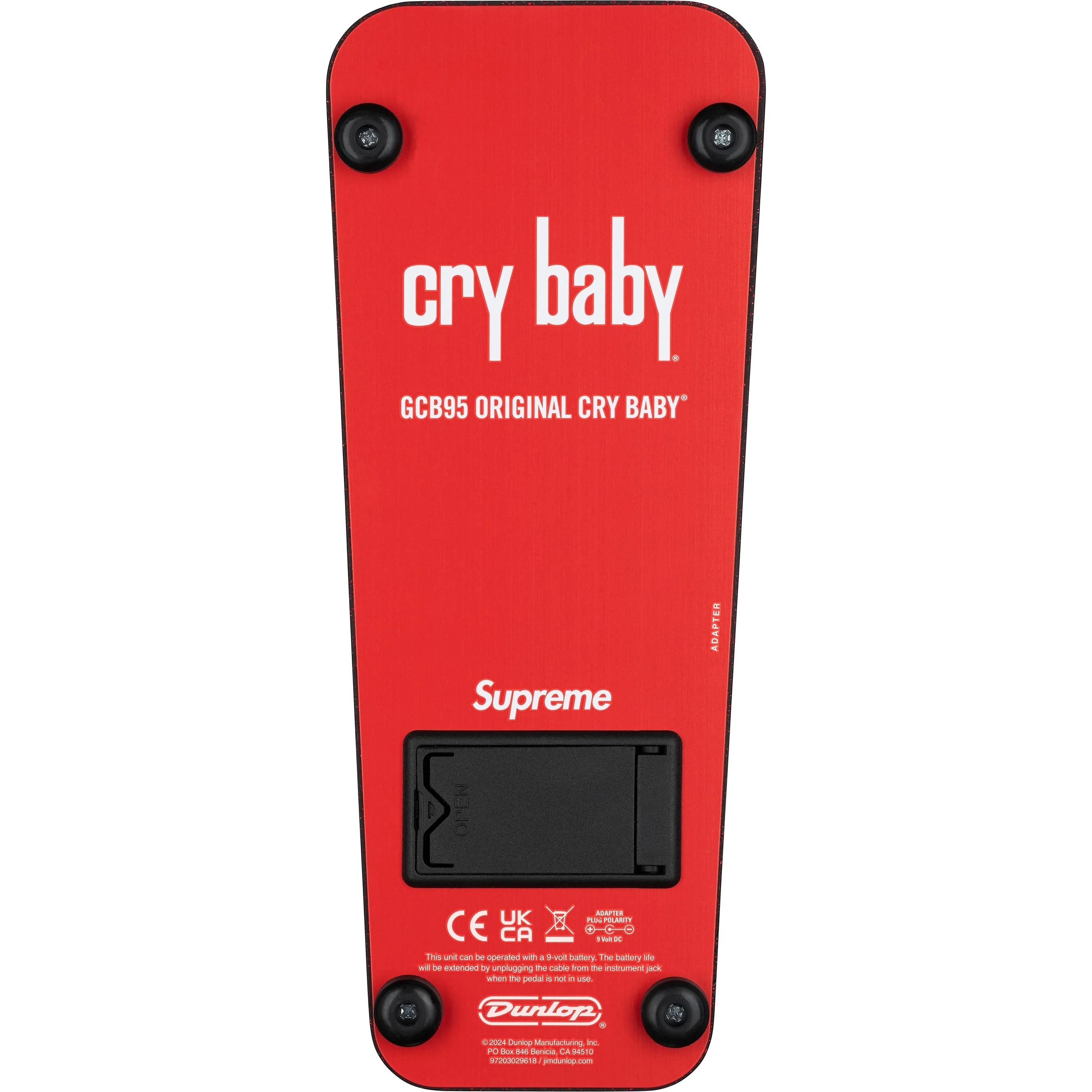 Supreme®/Cry Baby Pedal view 3